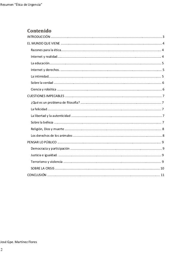 descargar libro etica de urgencia fernando savater
